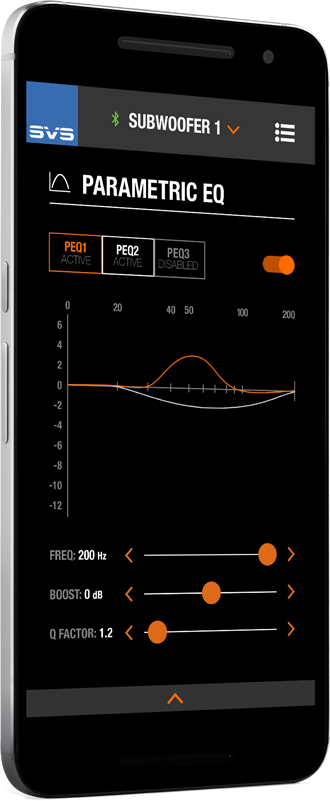SVS Subwoofer Smartphone App
